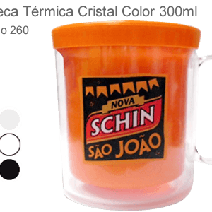 Caneca Térmica Personalizável 300ml - Cristal