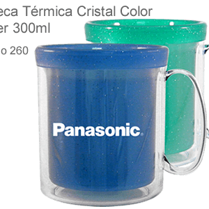Caneca Térmica Personalizável 300ml - Cristal
