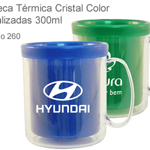 Caneca Térmica Personalizável 300ml - Cristal