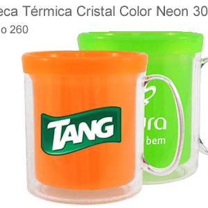 Caneca Térmica Personalizável 300ml - Cristal