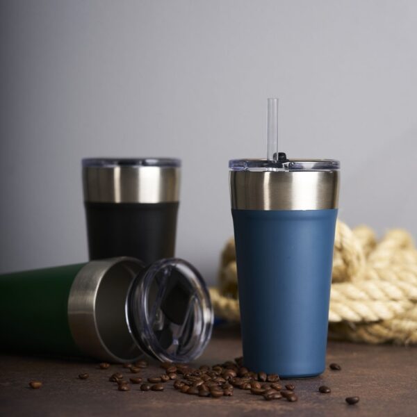 Copo Térmico com Canudo 500ml 2