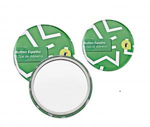 botton espelho de bolso personalizado