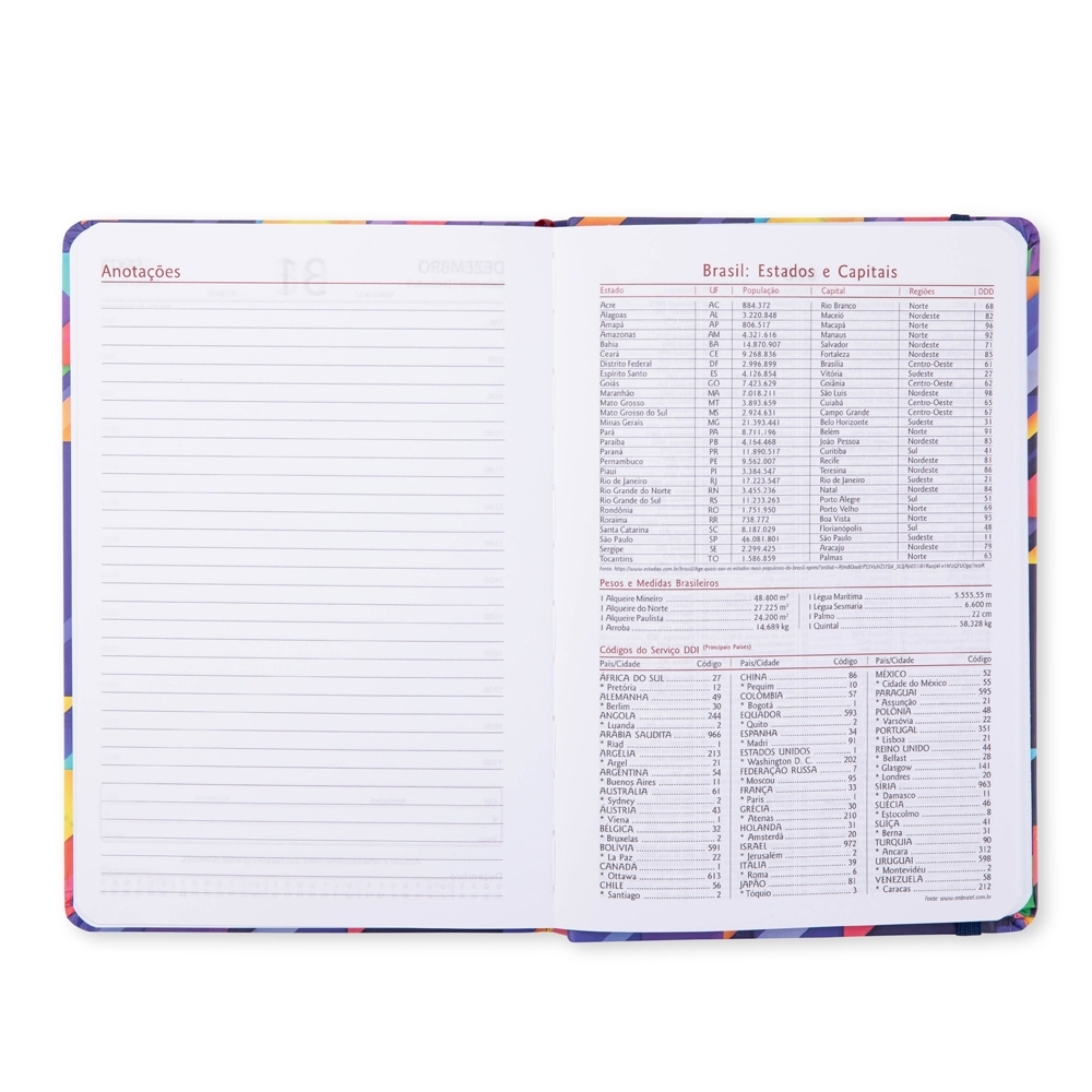 Agenda Diária 2027