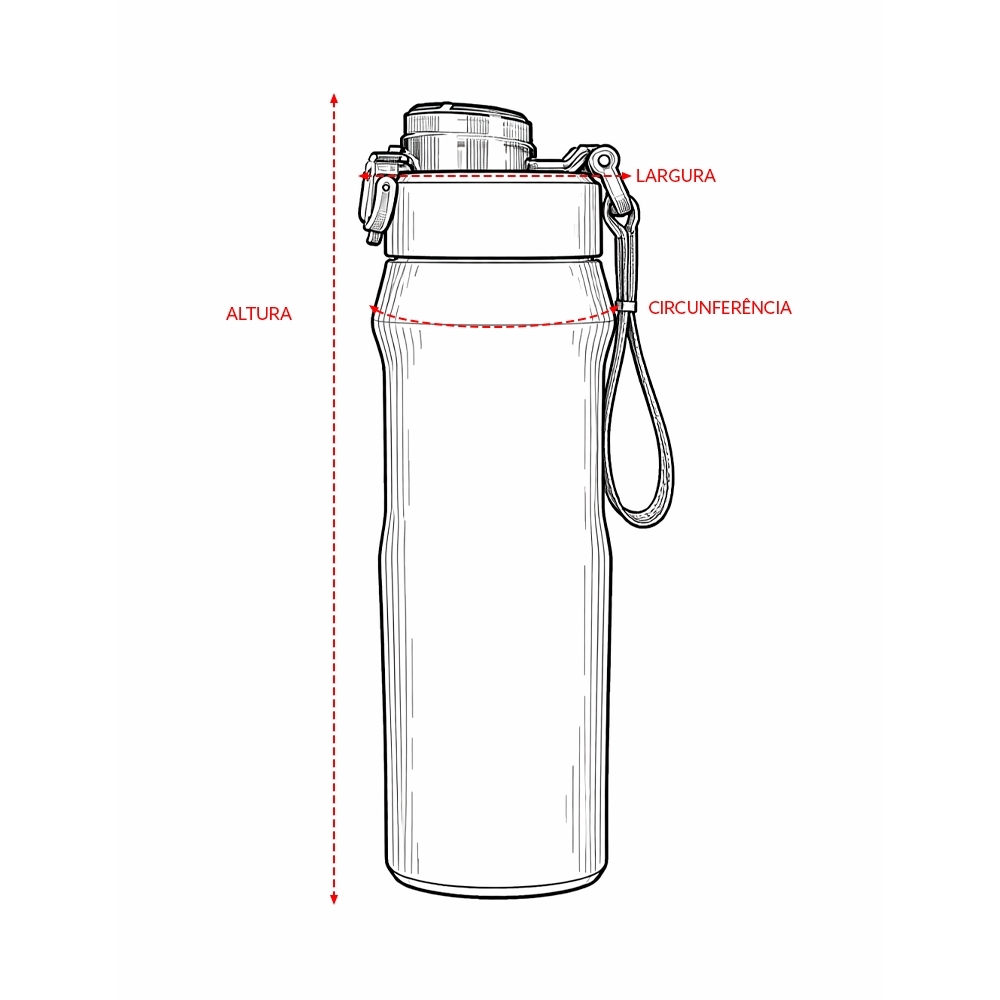Garrafa Térmica 550ml