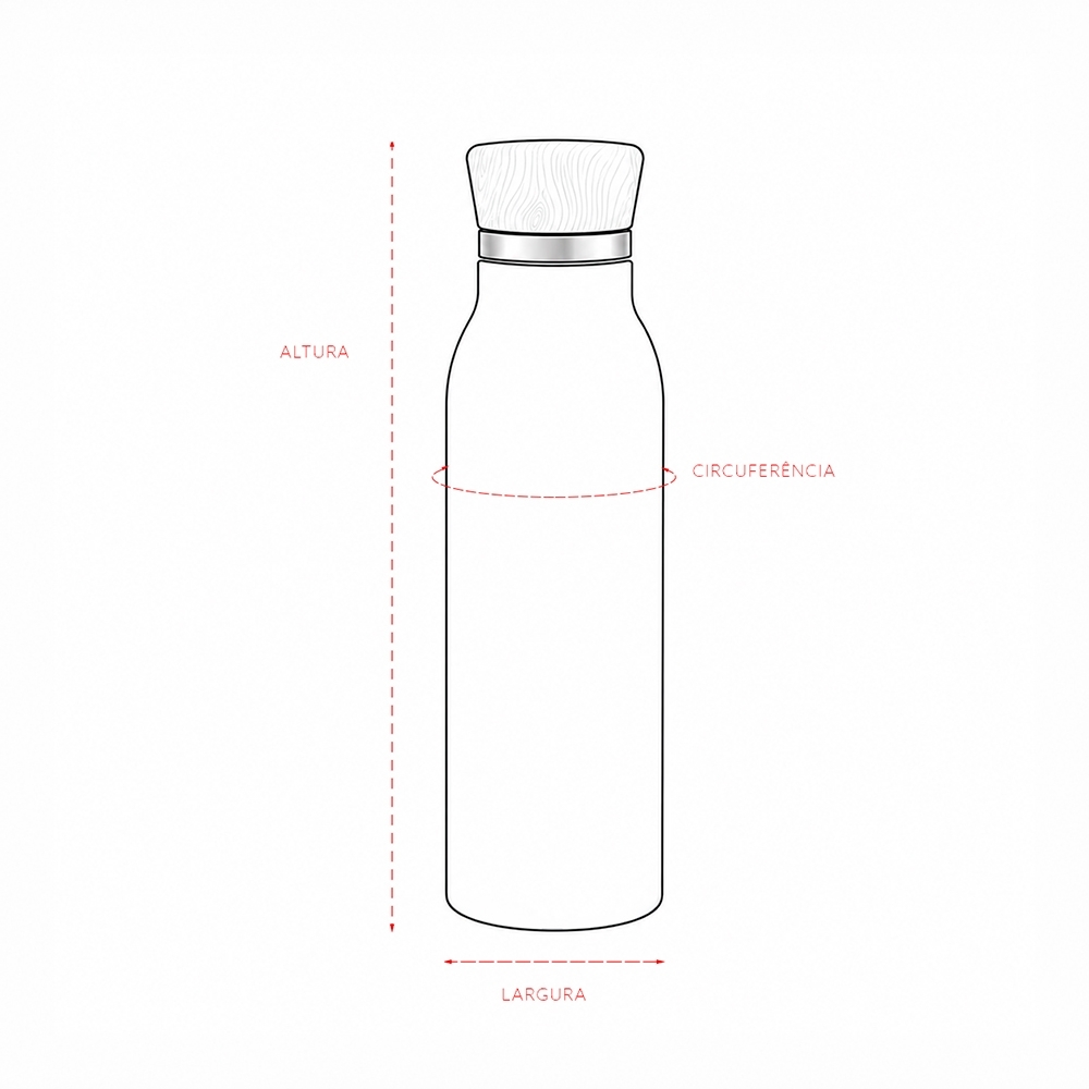 Garrafa Térmica 600ml