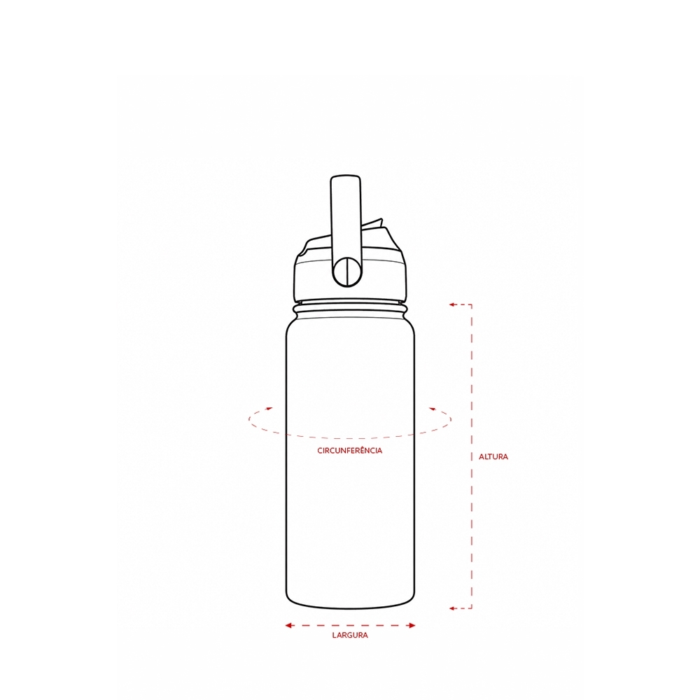 Garrafa Térmica 600ml