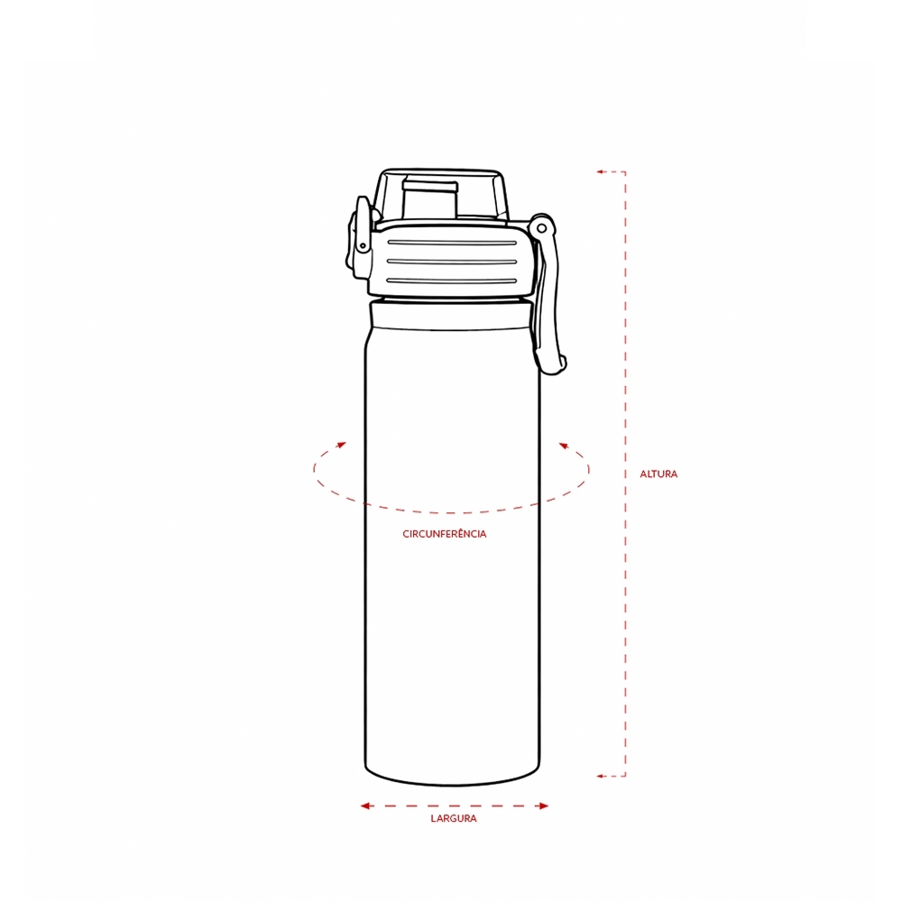 Garrafa Térmica 680ml