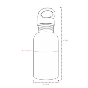 Squeeze Inox 450ml