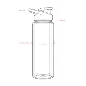 Squeeze Plástico 850ml